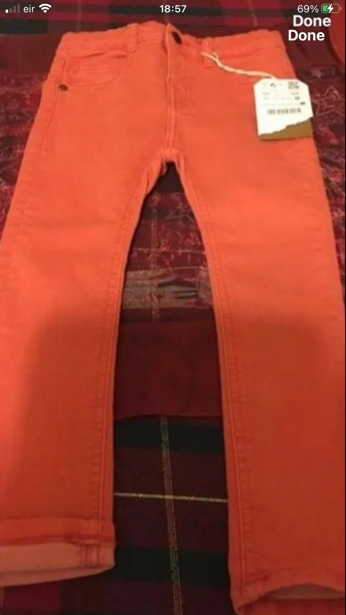 Boys BNWT Zara jeans age 3/4 €6 - Image 1