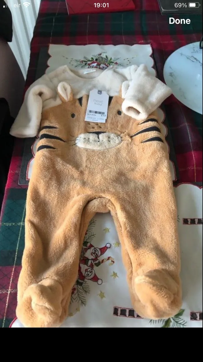 Boys BNWT sleeping suit 0/3 mths €6 - Image 1