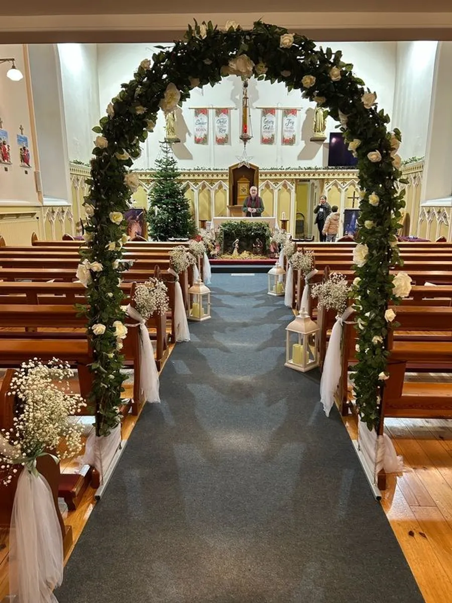 Flower Wedding Arch - Image 1