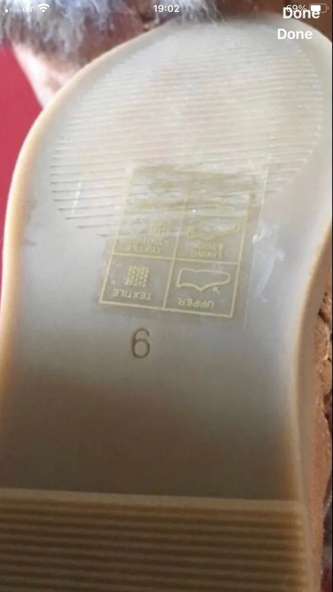 Girls new boots size 6 €10 - Image 4