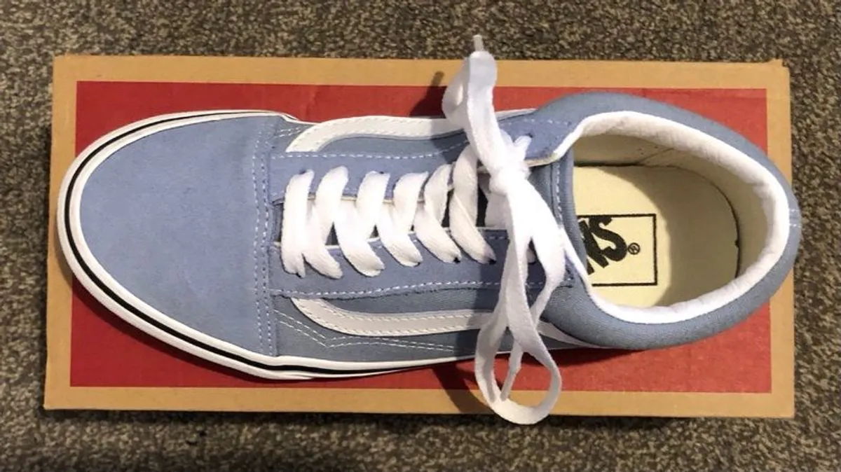 VANS Old Skool Dusty Blue footwear - Image 3