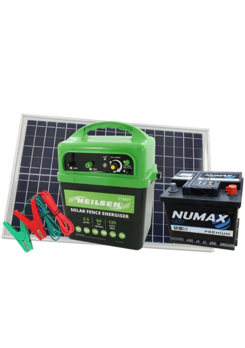 Electric Fence Solar Energiser
Power Supply : 12V - Image 2