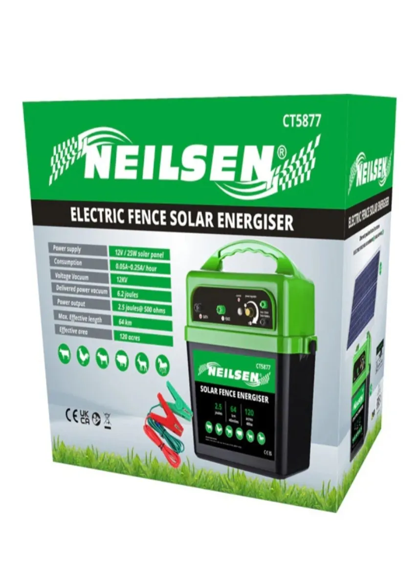 Electric Fence Solar Energiser
Power Supply : 12V - Image 3