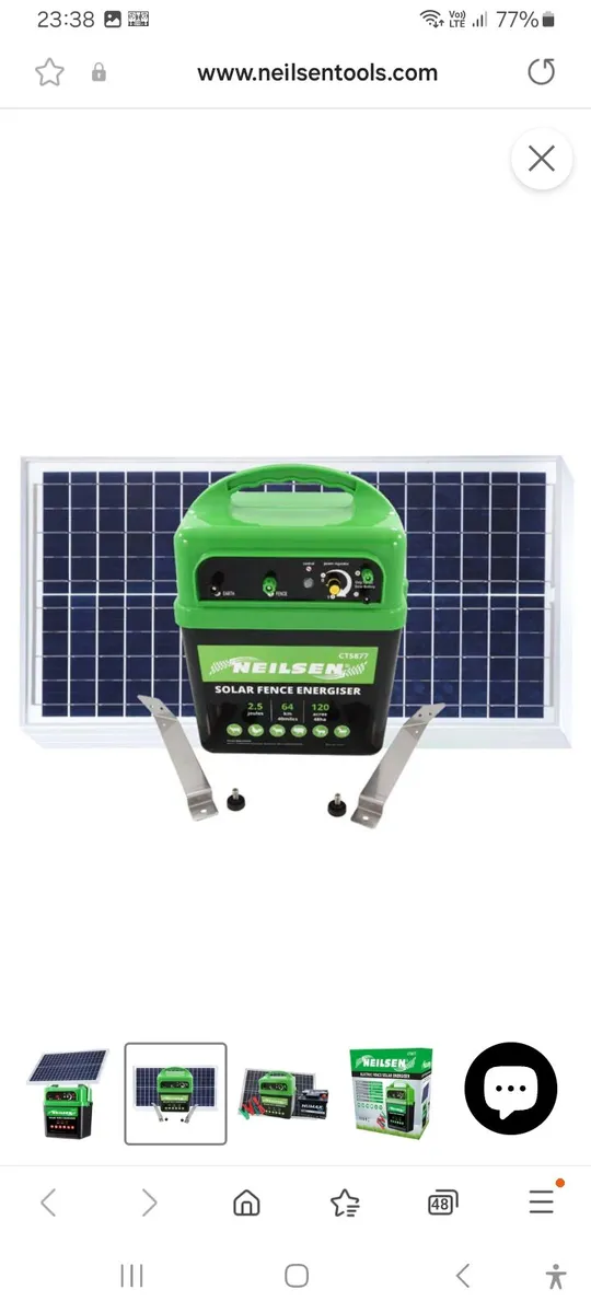 Electric Fence Solar Energiser
Power Supply : 12V - Image 4