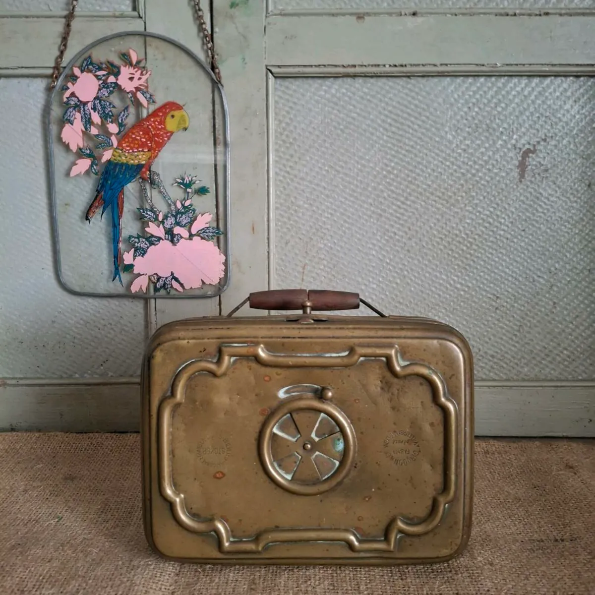 French Brass Chaufferette Foot Warmer - Image 1