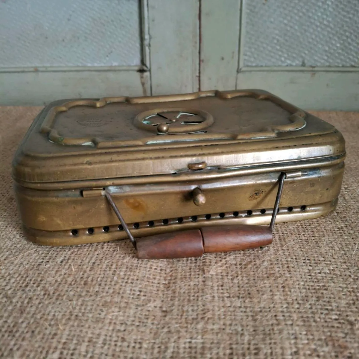 French Brass Chaufferette Foot Warmer - Image 2