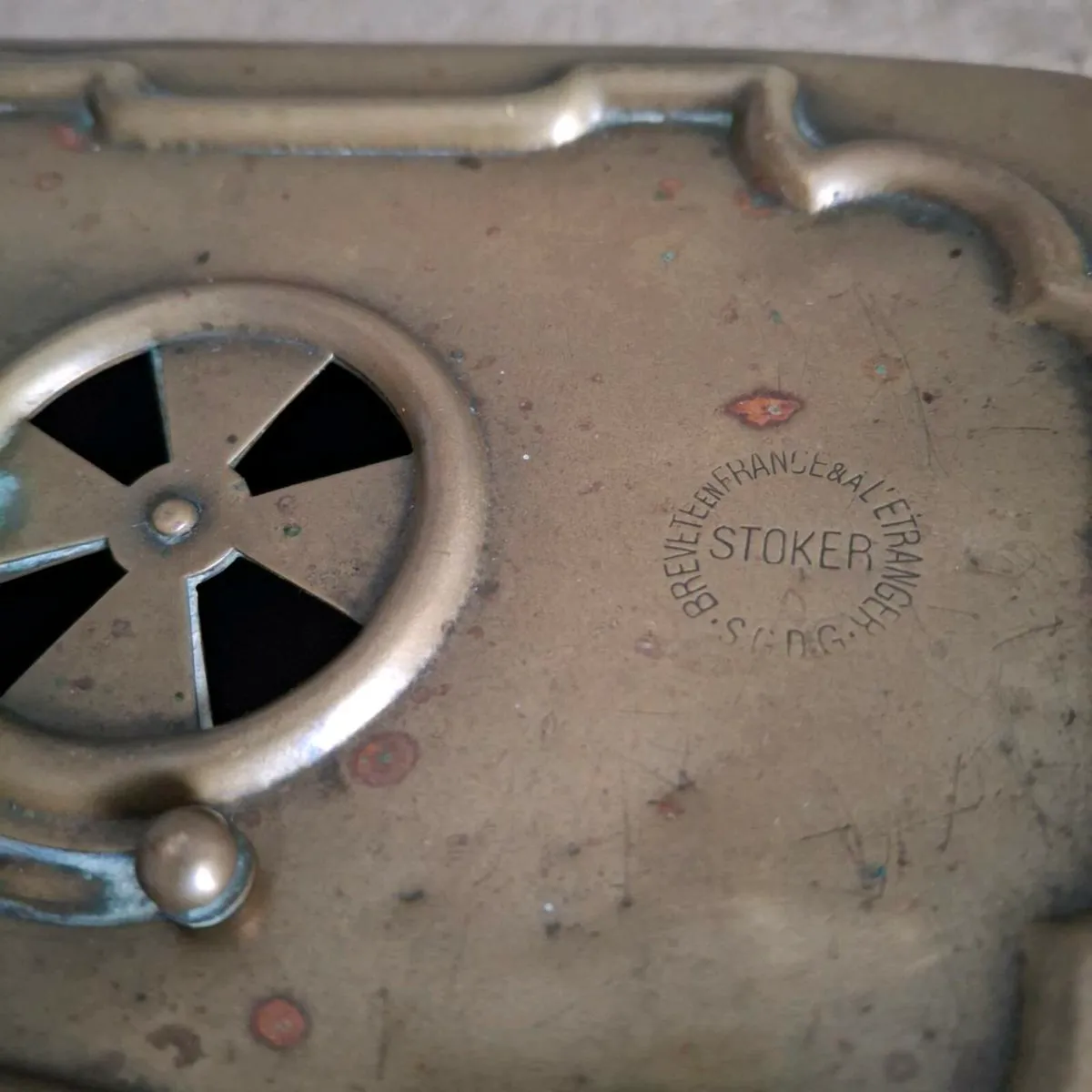 French Brass Chaufferette Foot Warmer - Image 4