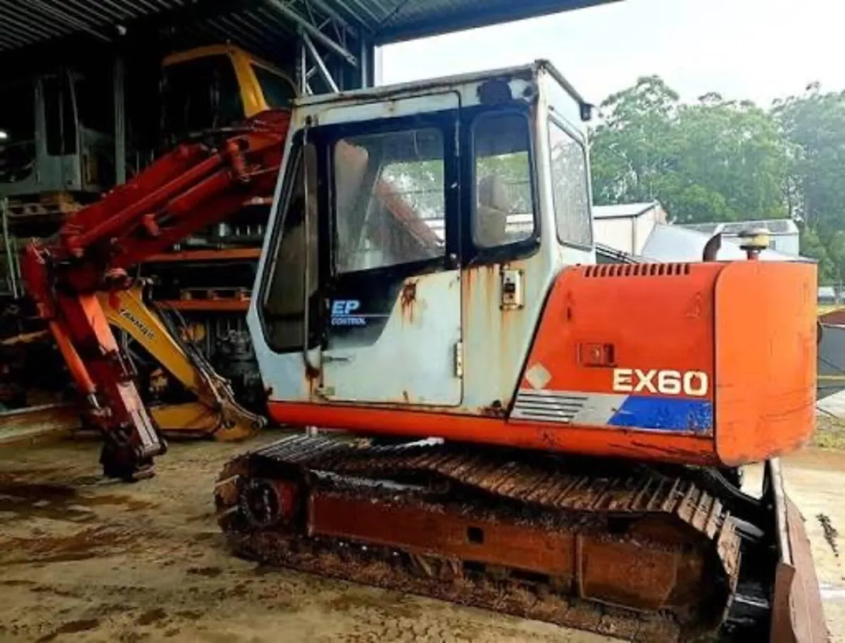 WANTED HITACHI EX60-1 WANTED - Image 4