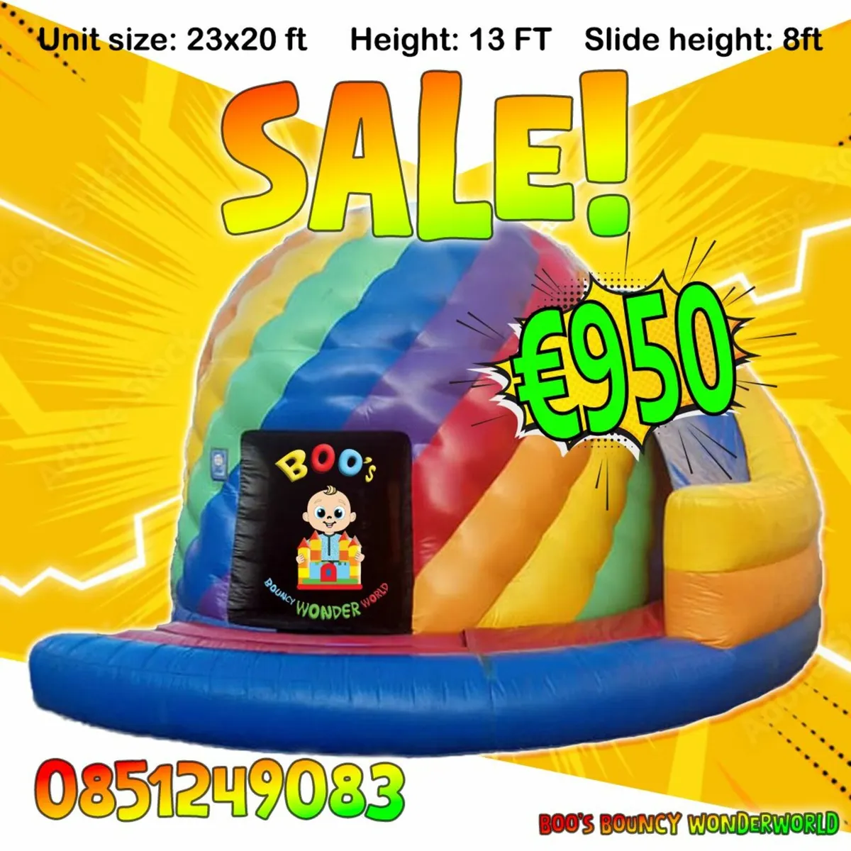 SALE! Bouncy Castle €950 & Obstacle Course €1850 - Image 3