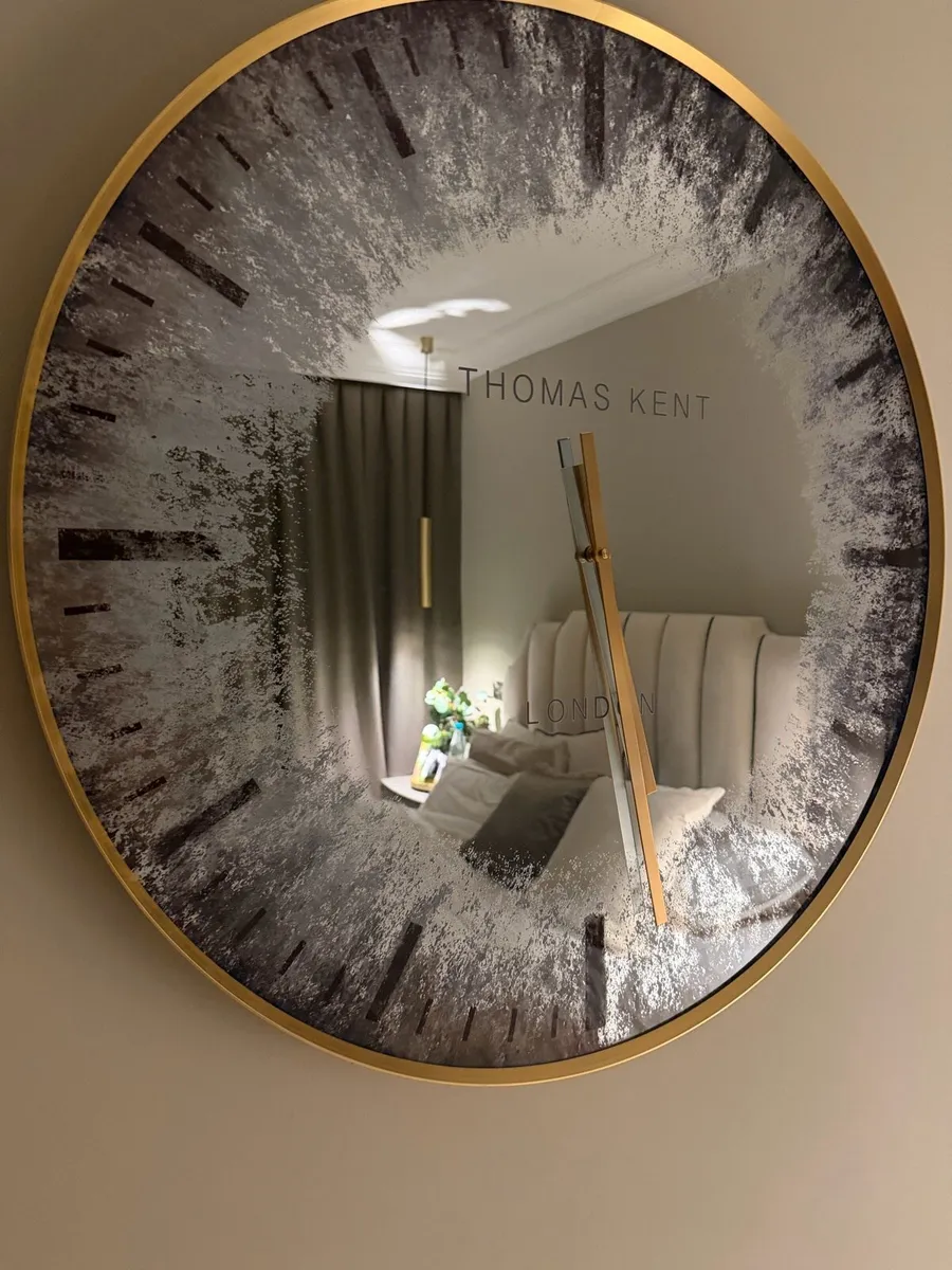 Wall clock, mirror - Image 1