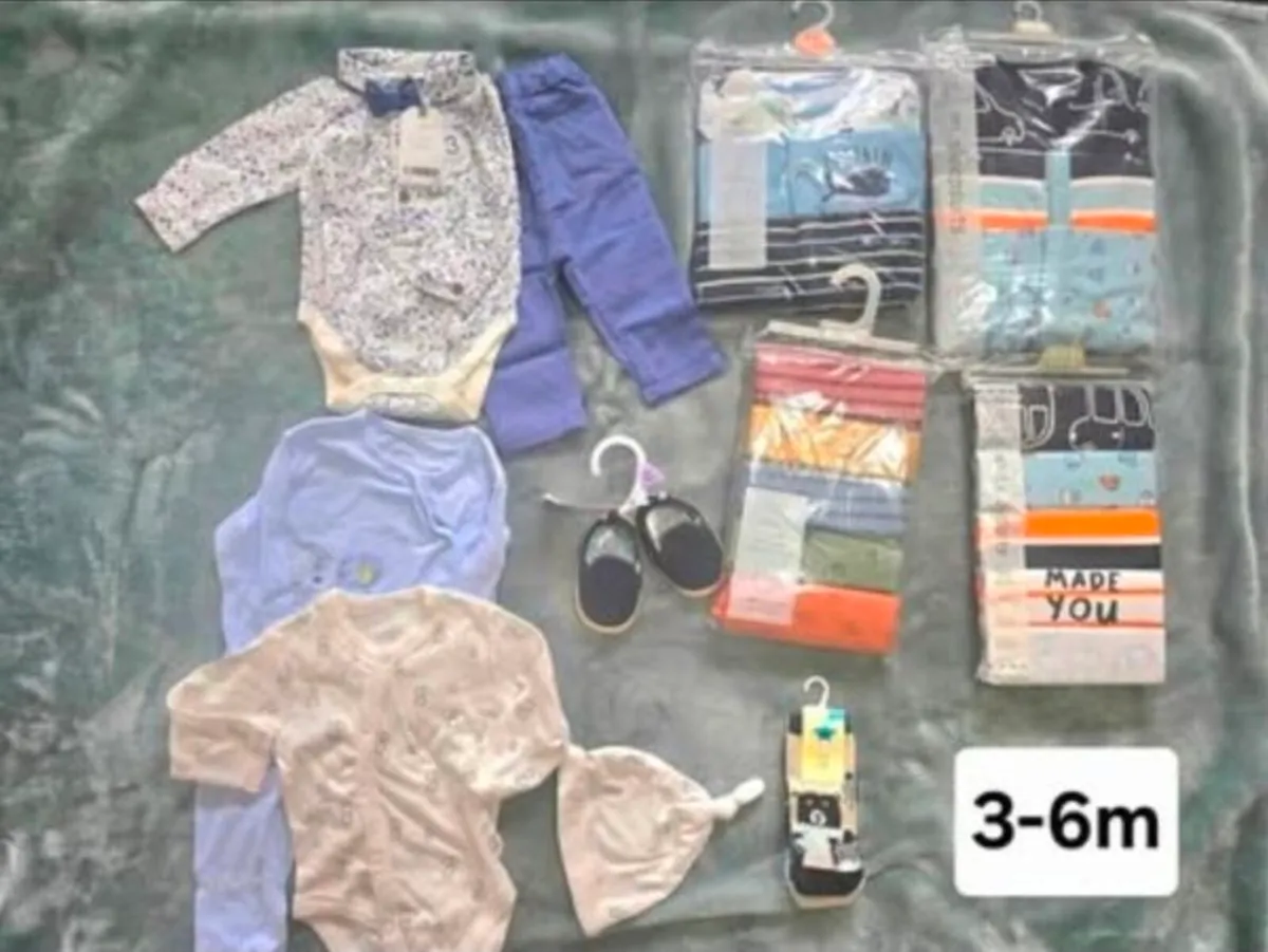 New boys clothing bundle age 3-6months