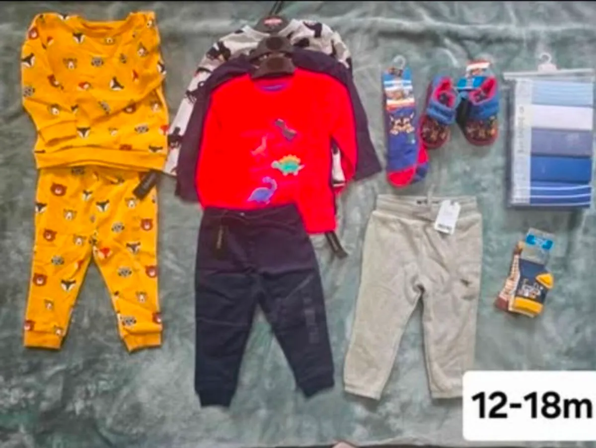 New boys clothing bundle age 12-18 months