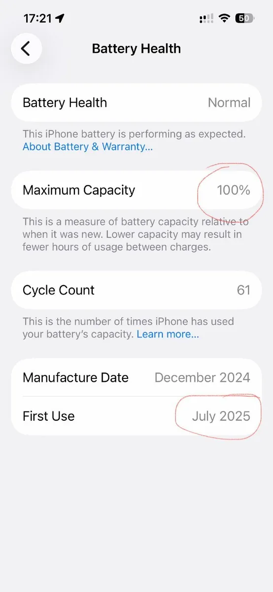 iPhone 16e - White - As New Condition - Image 3