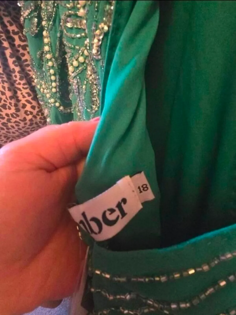 ladies beautiful embellished dress size 18 BNWT - Image 4