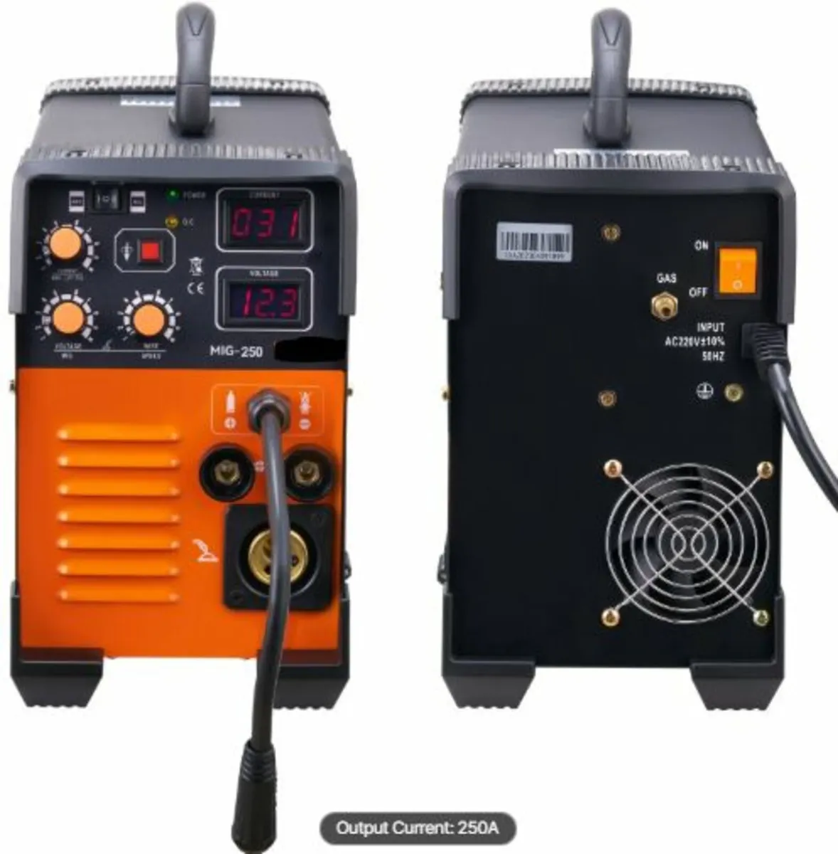 MIG Welder 250 Amp MIG TIG Arc Welder 3 in 1 - Image 3