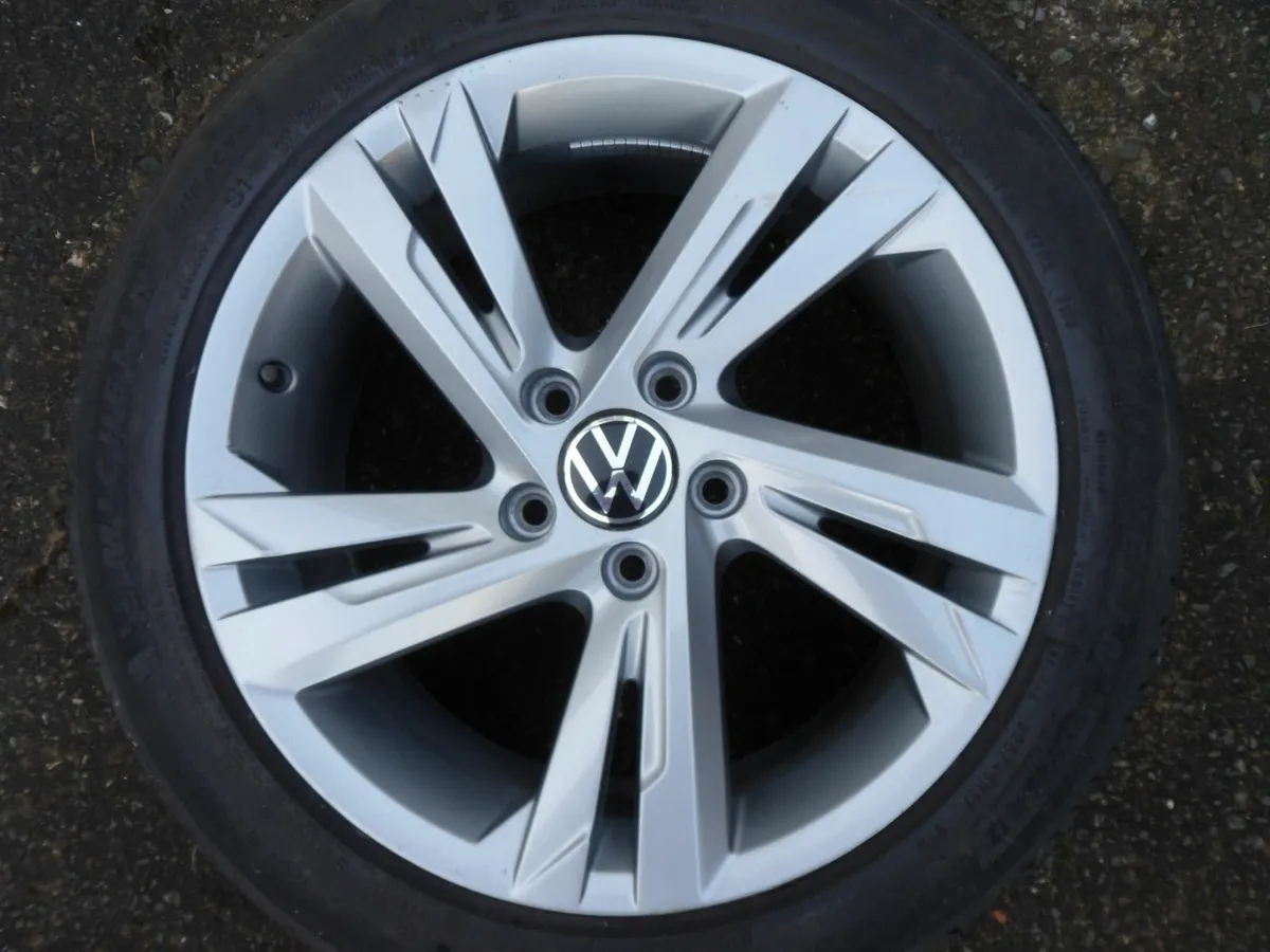17' VW GOLF R CADDY VAN ALLOY WHEELS & TYRES