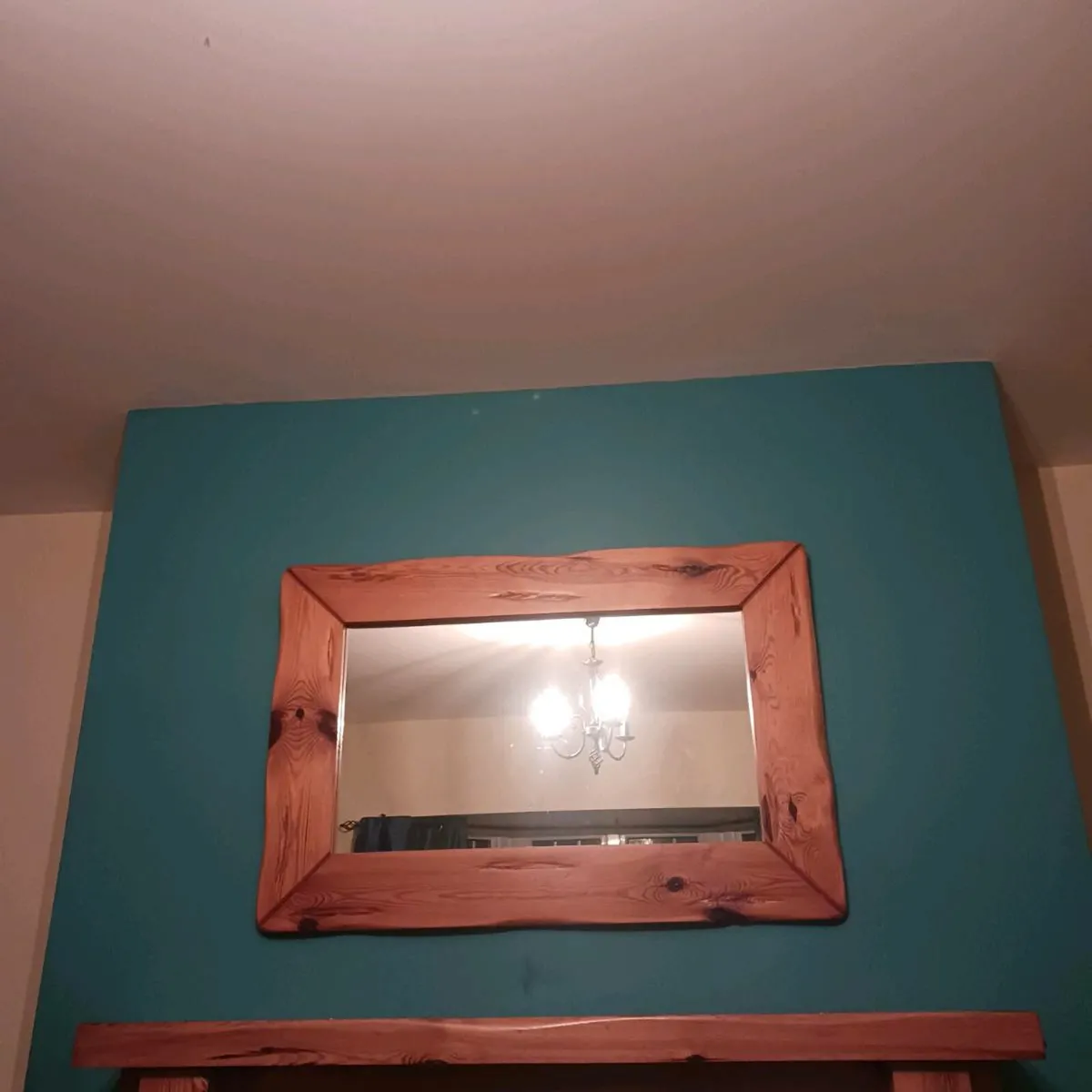 Fireplace and mirror - Image 2