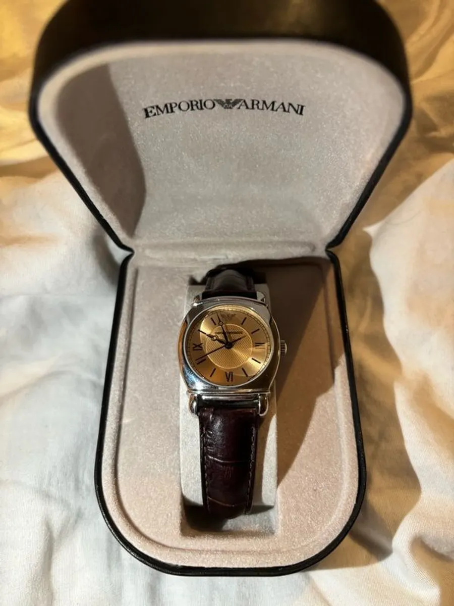 Emporio Armani AR0277 Vintage 2005 Watch Unused with Original Box & Papers - Image 1