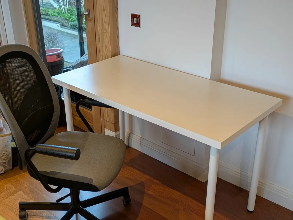 IKEA Office chair and table - Image 2