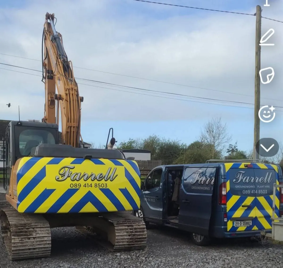 Site works and plant hire, - Image 2