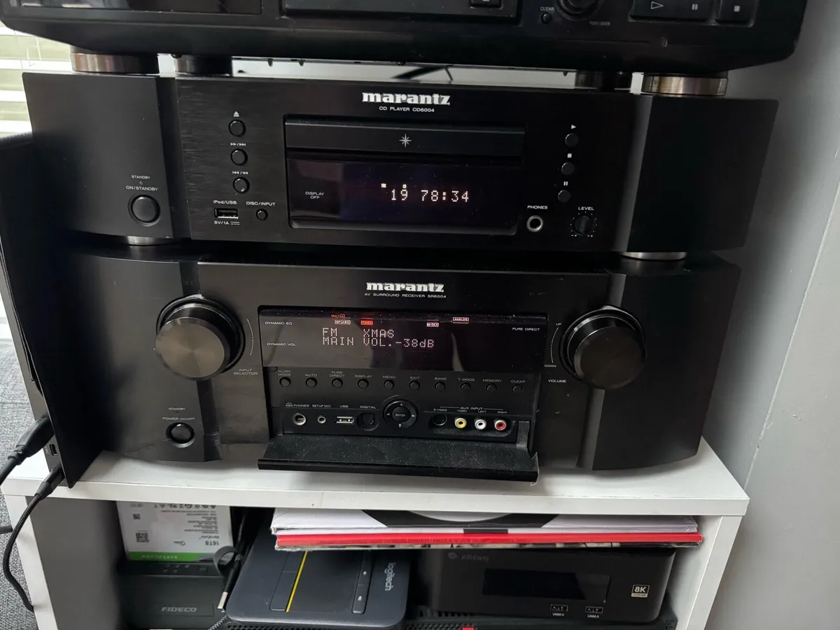 Marantz Bluetooth 7.1 amp and cd player - Image 1