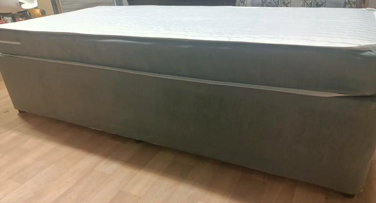 Single Bed with Storage Mattress included - Image 1