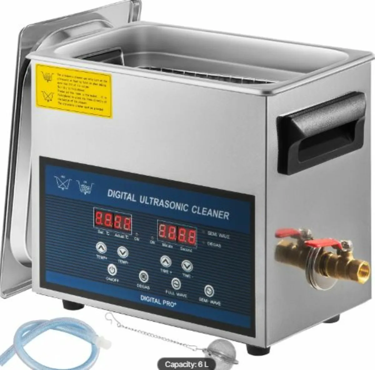 6L Ultrasonic Cleaner Dual Frequency Ultrasonic - Image 1