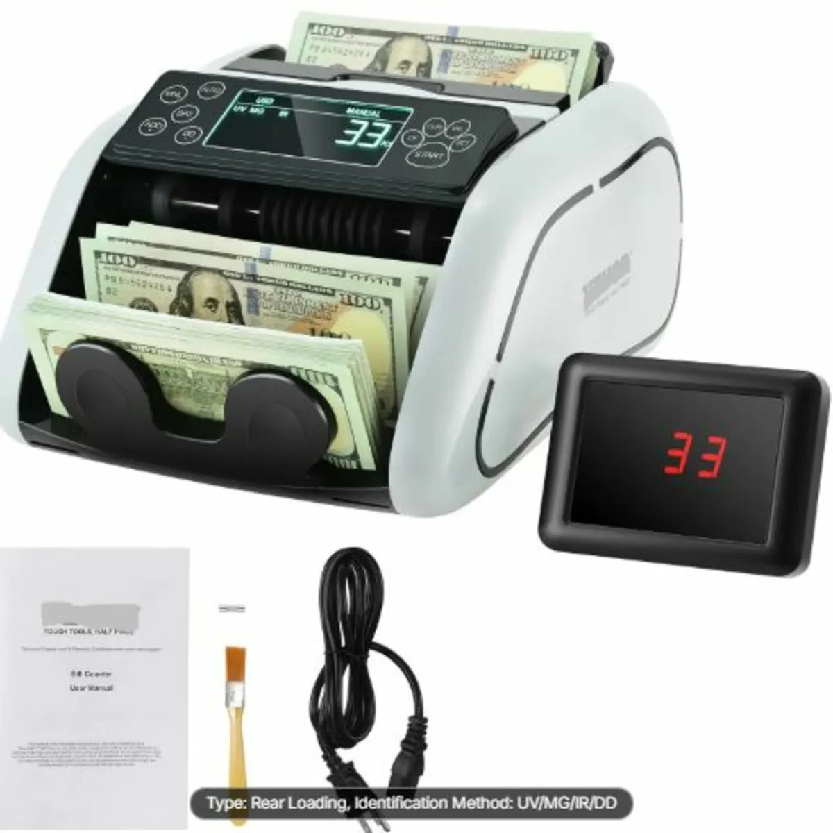 Money Counter Machine, Bill Counter with UV, MG, - Image 1