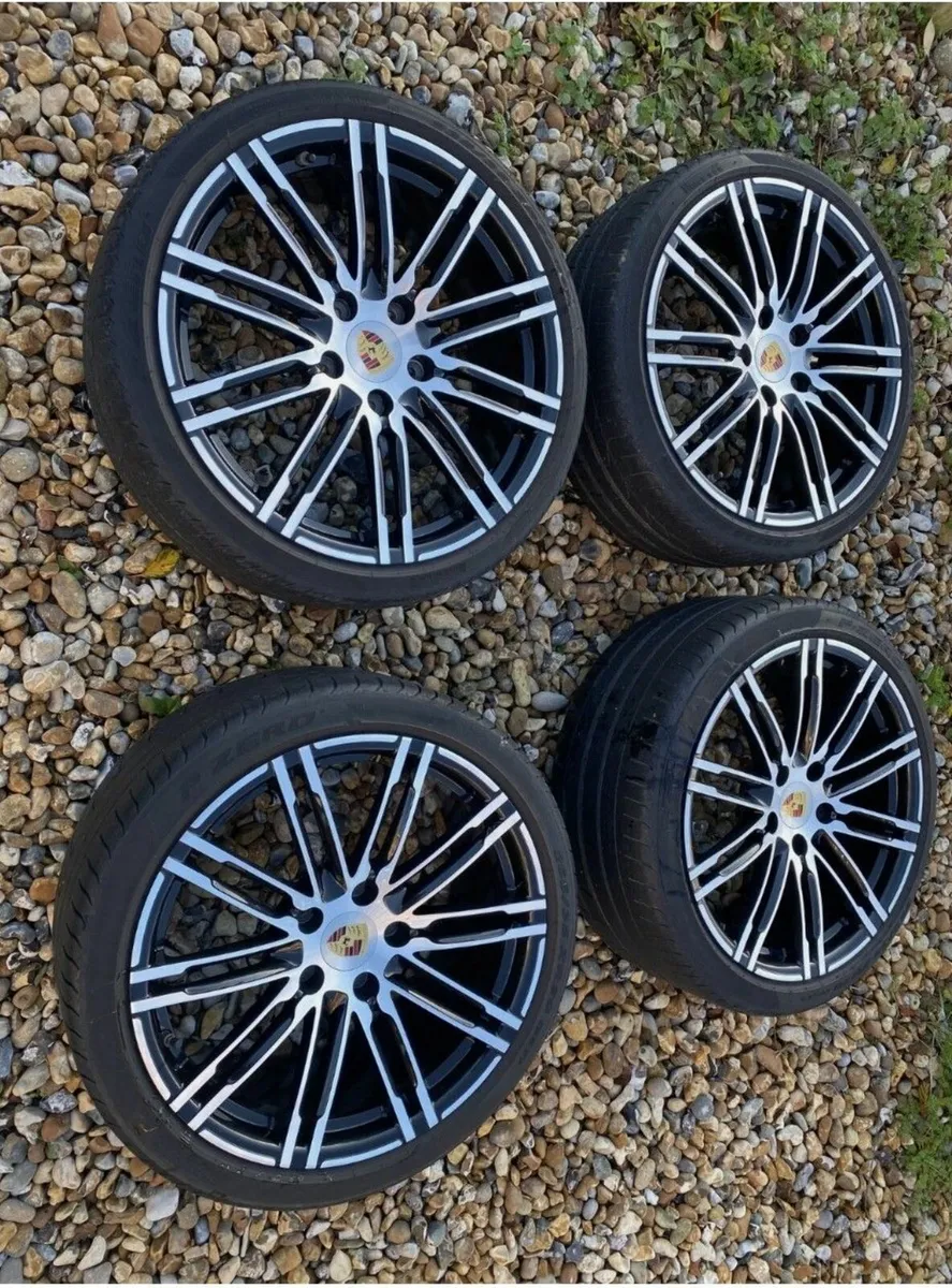 Porsche Alloy Wheels 718 981 Cayman Boxster 20" - Image 2