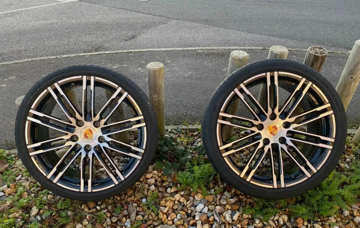 Porsche Alloy Wheels 718 981 Cayman Boxster 20" - Image 3