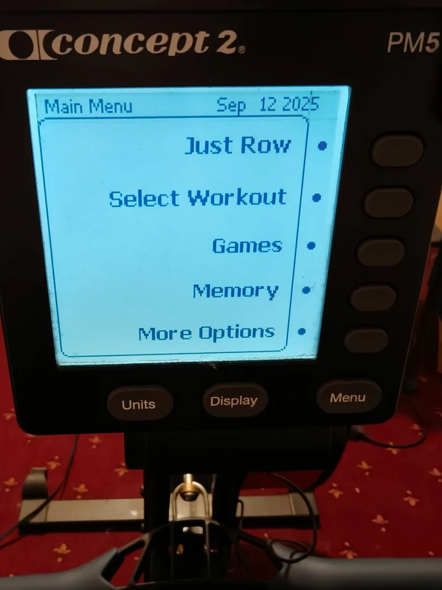 Concept2 Rowing Machine PM5 – Excellent Condition - Image 1