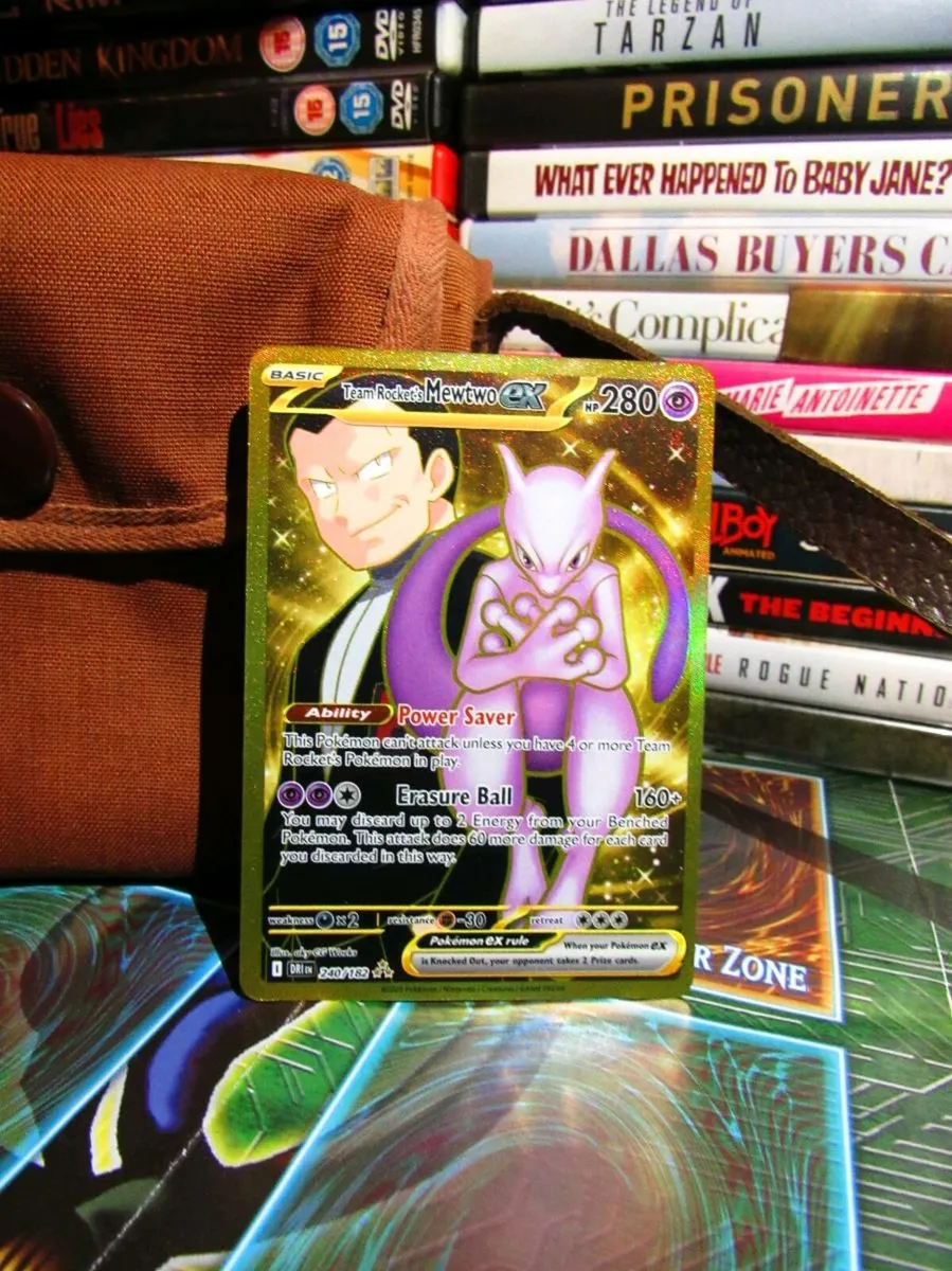 Team Rocket's Mewtwo ex #240 (Holofoil full art NM - Image 1