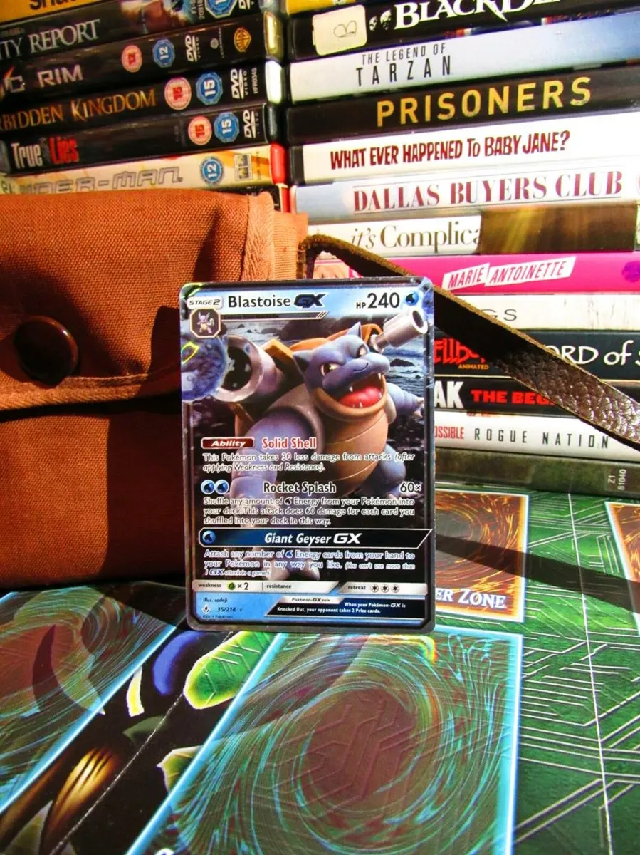 Blastoise GX #035 (Holofoil full art NM) from Unbr - Image 1