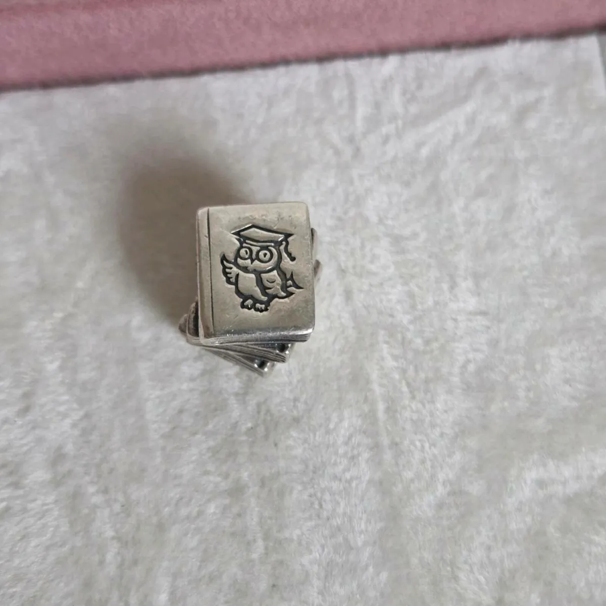 Genuine Pandora owl book studdy charm - Image 2