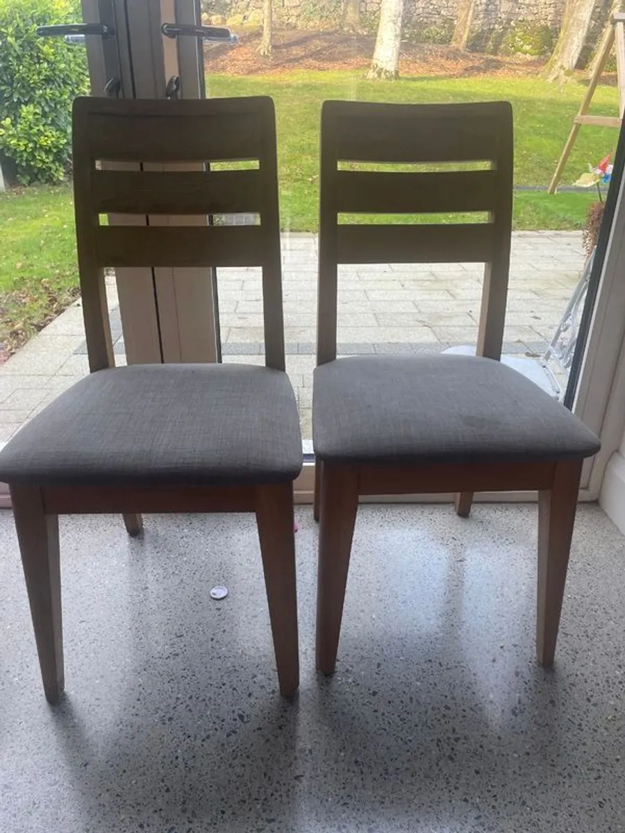 Kitchen chairs x6 - Image 1