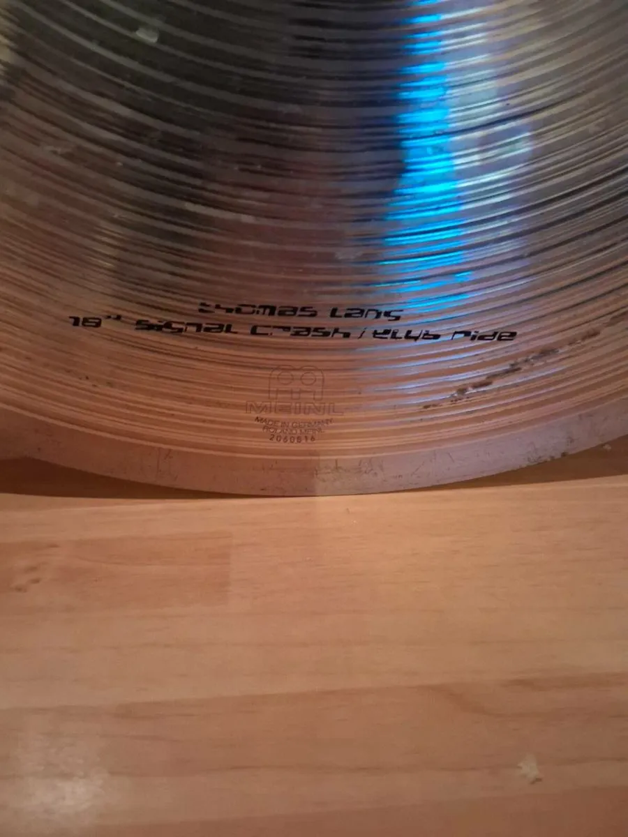 Meinl generation X crash/ride 18" cymbal - Image 2