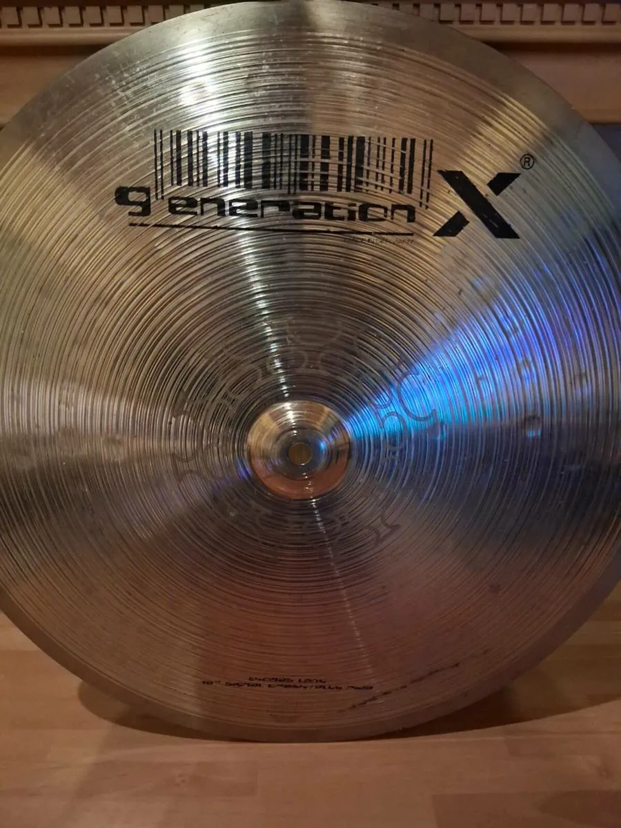 Meinl generation X crash/ride 18" cymbal - Image 1