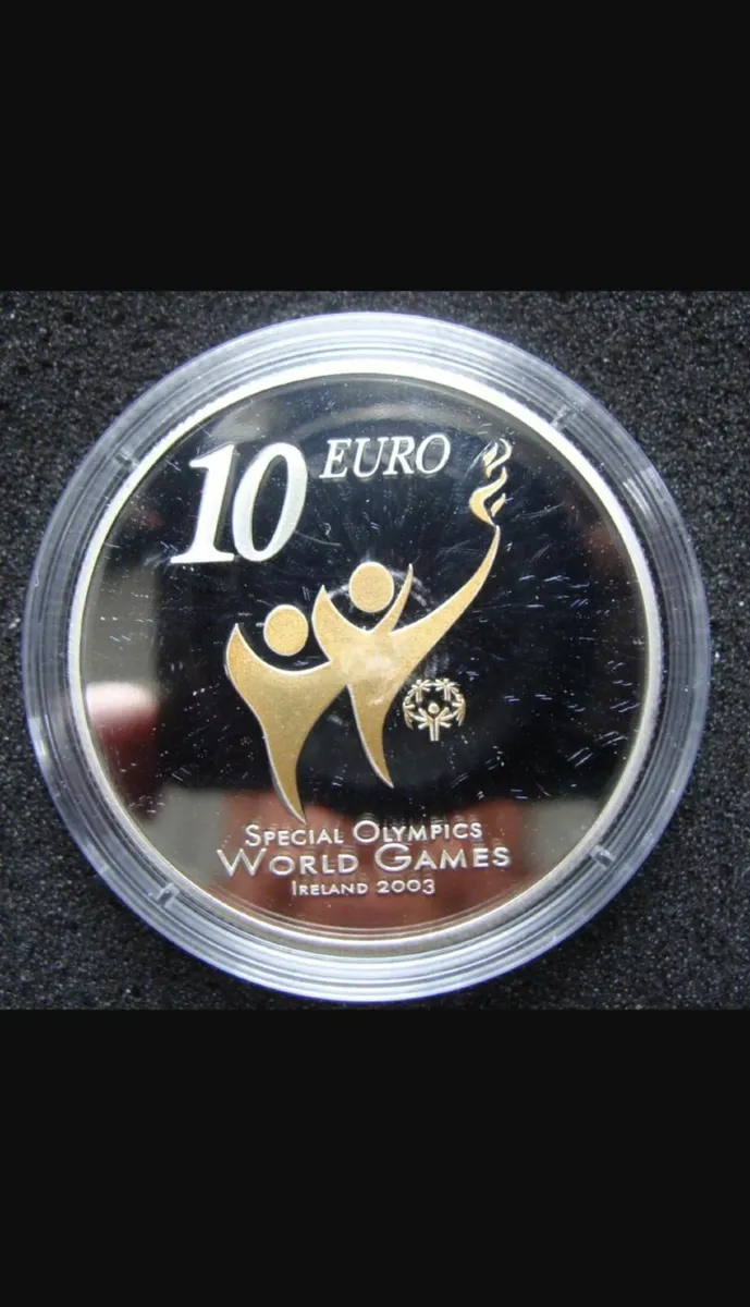 10 Euro 2003 Ireland Silver Proof Coin - Image 1