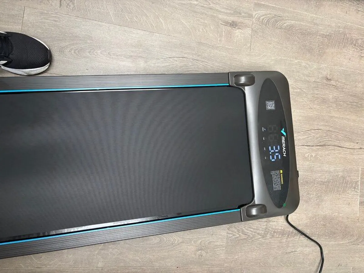 MERACH Walking Pad Treadmill with 0-9% Incline, 3 in 1 Under Desk Treadmill - Image 2
