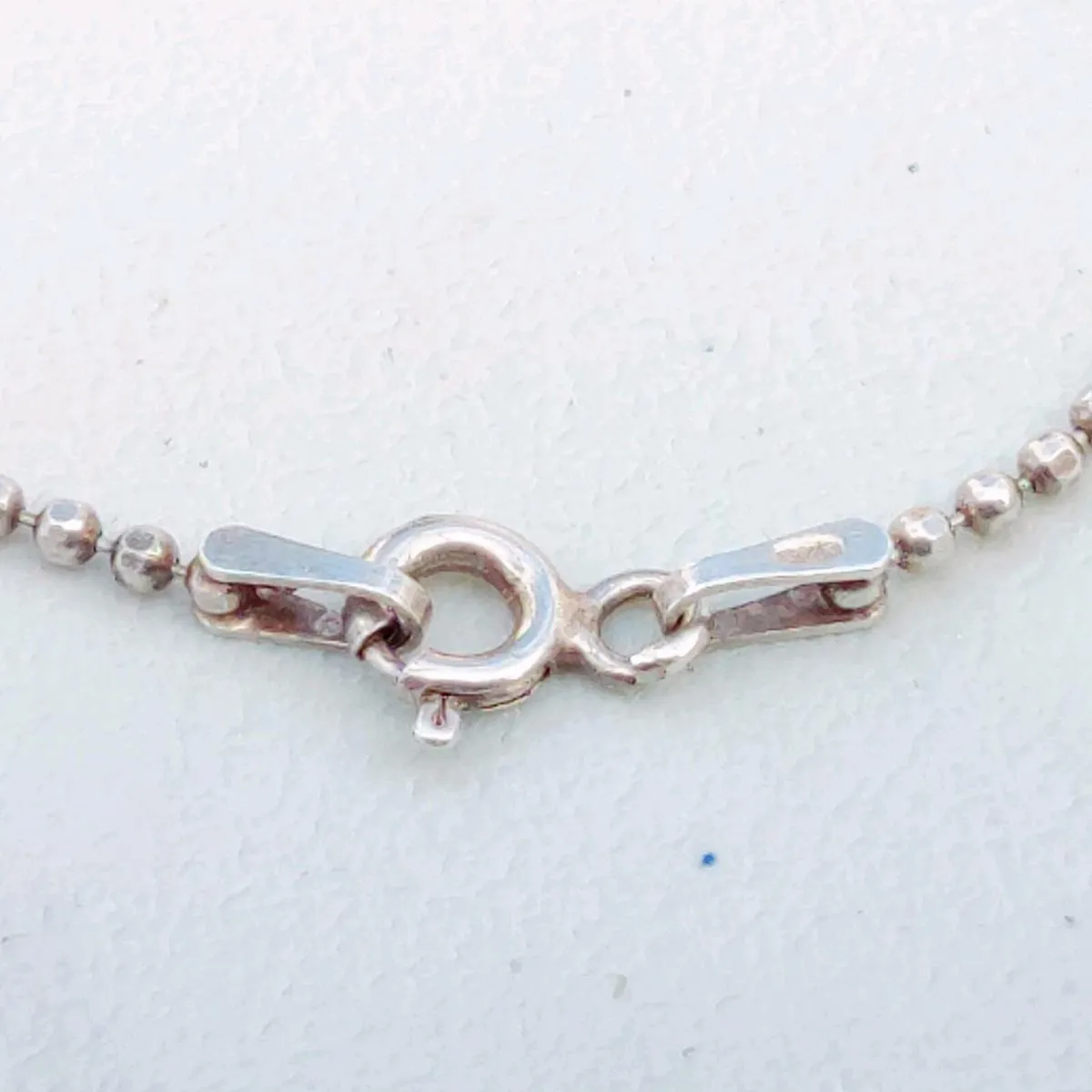 HUGE BELCHER 1930'S, 925 Silver 18"Heavy Locket ! - Image 4