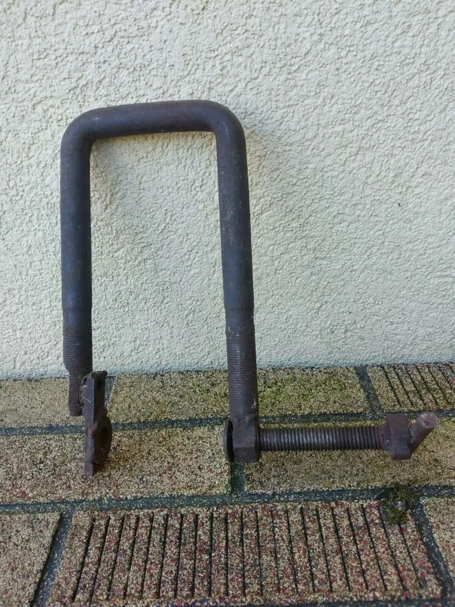 Antique handmade/ forged U clamp