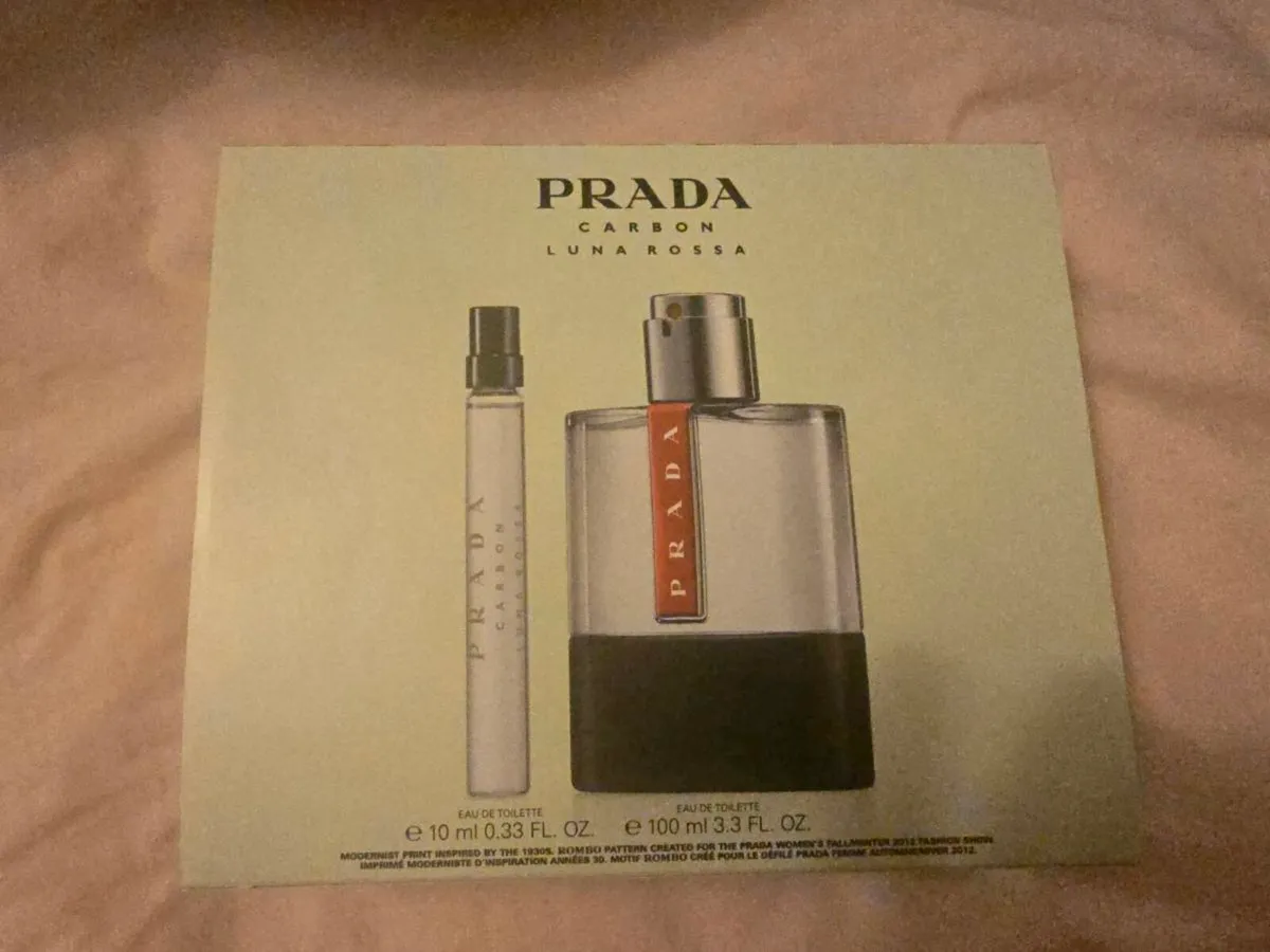 prada carbon luna rossa aftershave giftset - Image 1