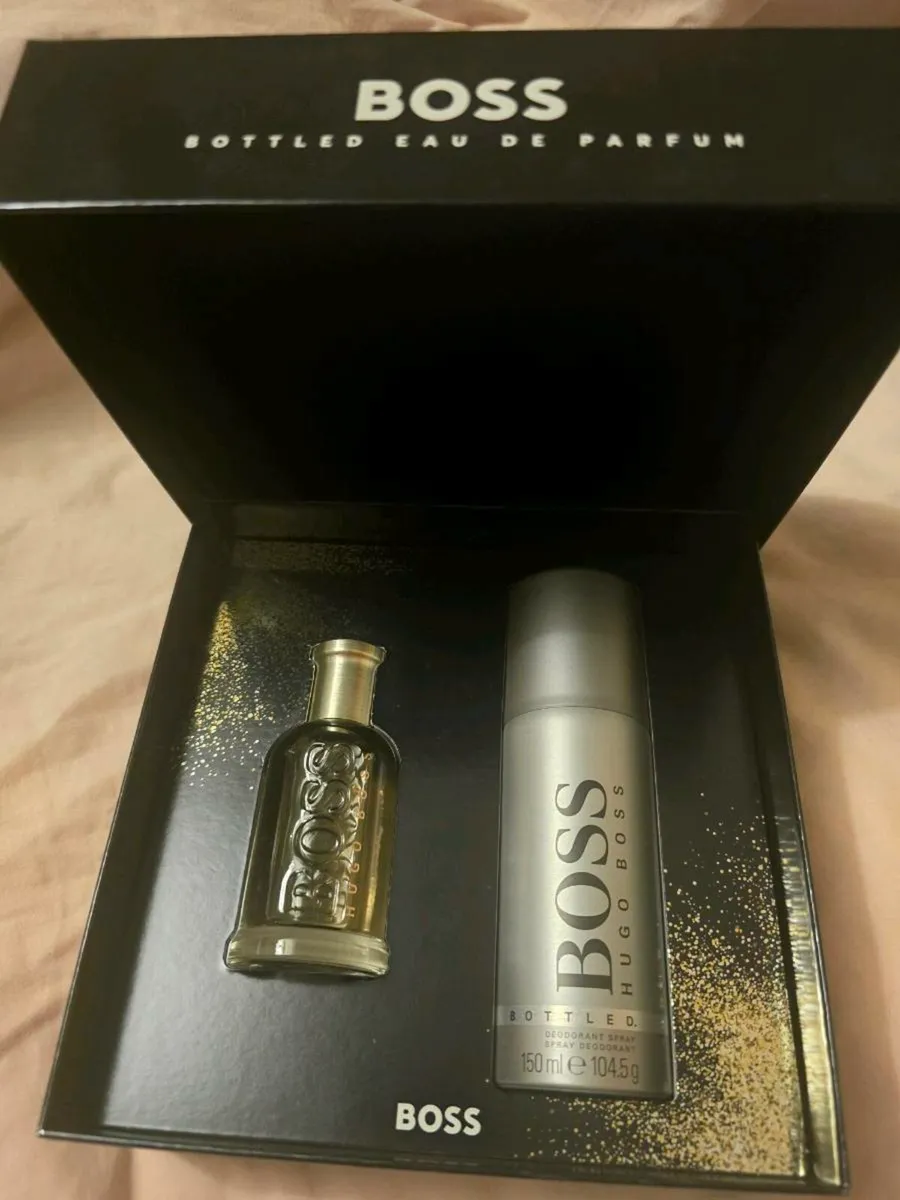 Hugo boss bottled mens aftershave set new - Image 1