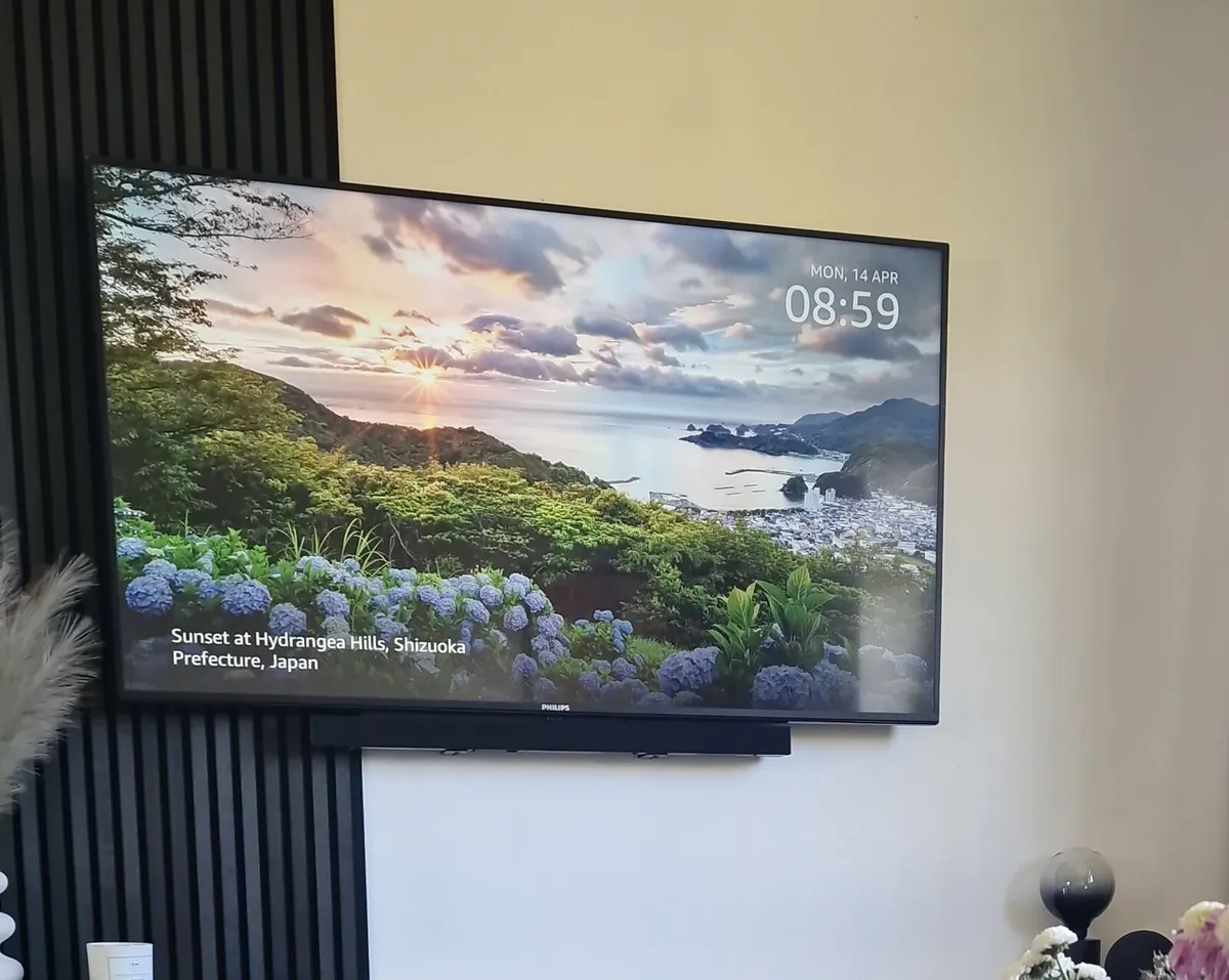 65" Philips Television - Image 1