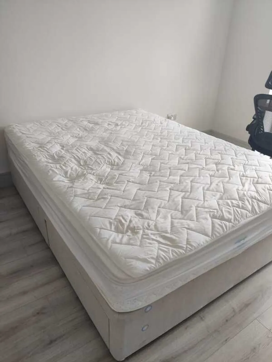 King Size Bed and Mattress for Sale - Image 1