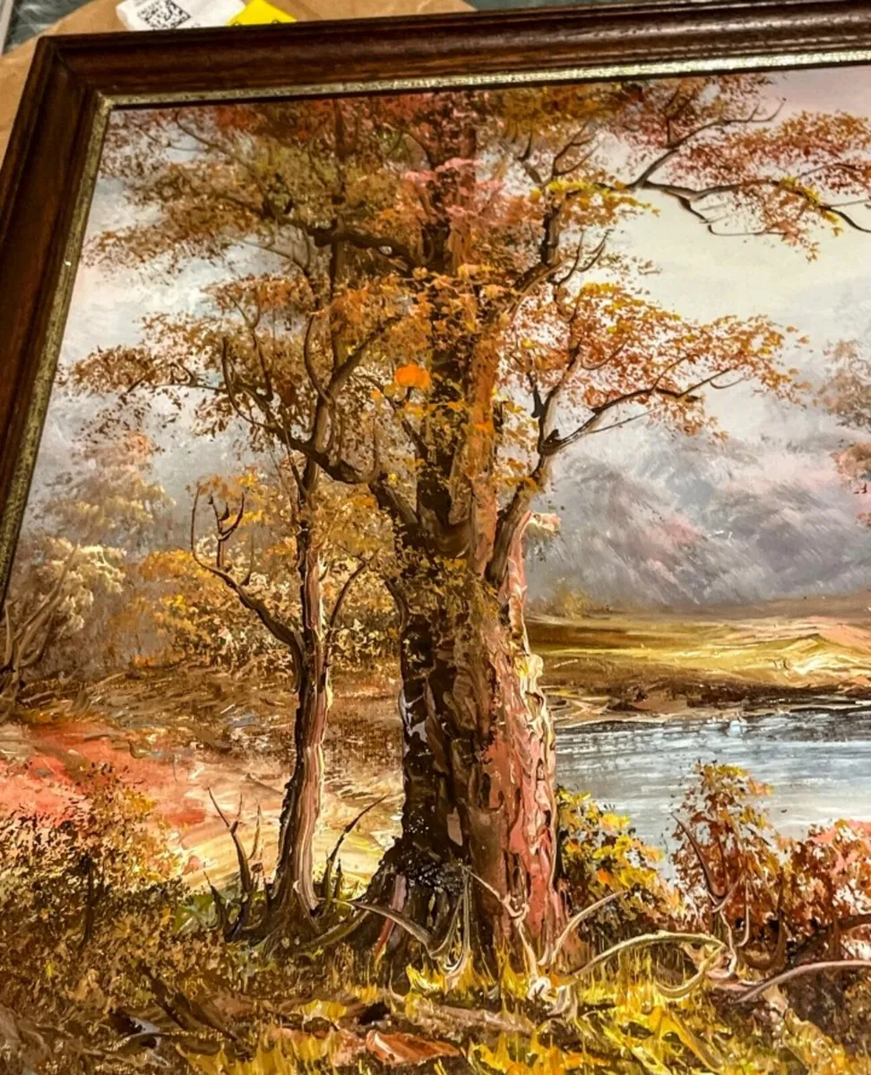 Lovely detailed landscape oil painting - Image 2
