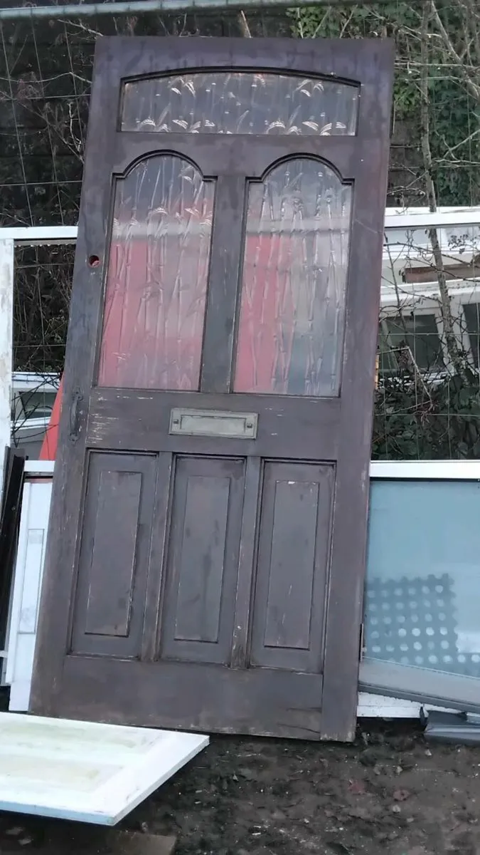 Teak door - Image 1
