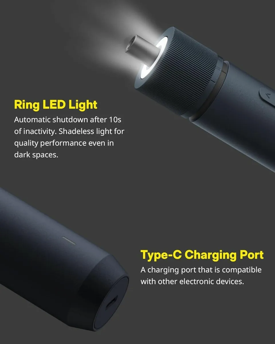 Electric Screwdriver Kit Upgraded 25-Piece Bits - Image 3