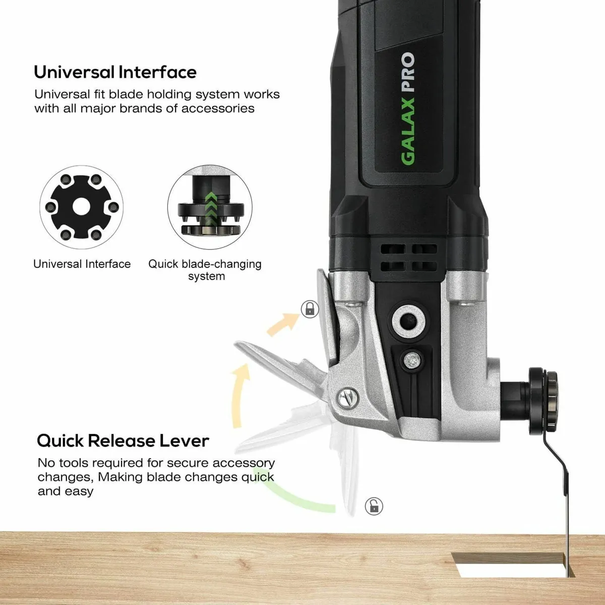 Oscillating Tool 400W Multifunction -22000OPM 6 - Image 4