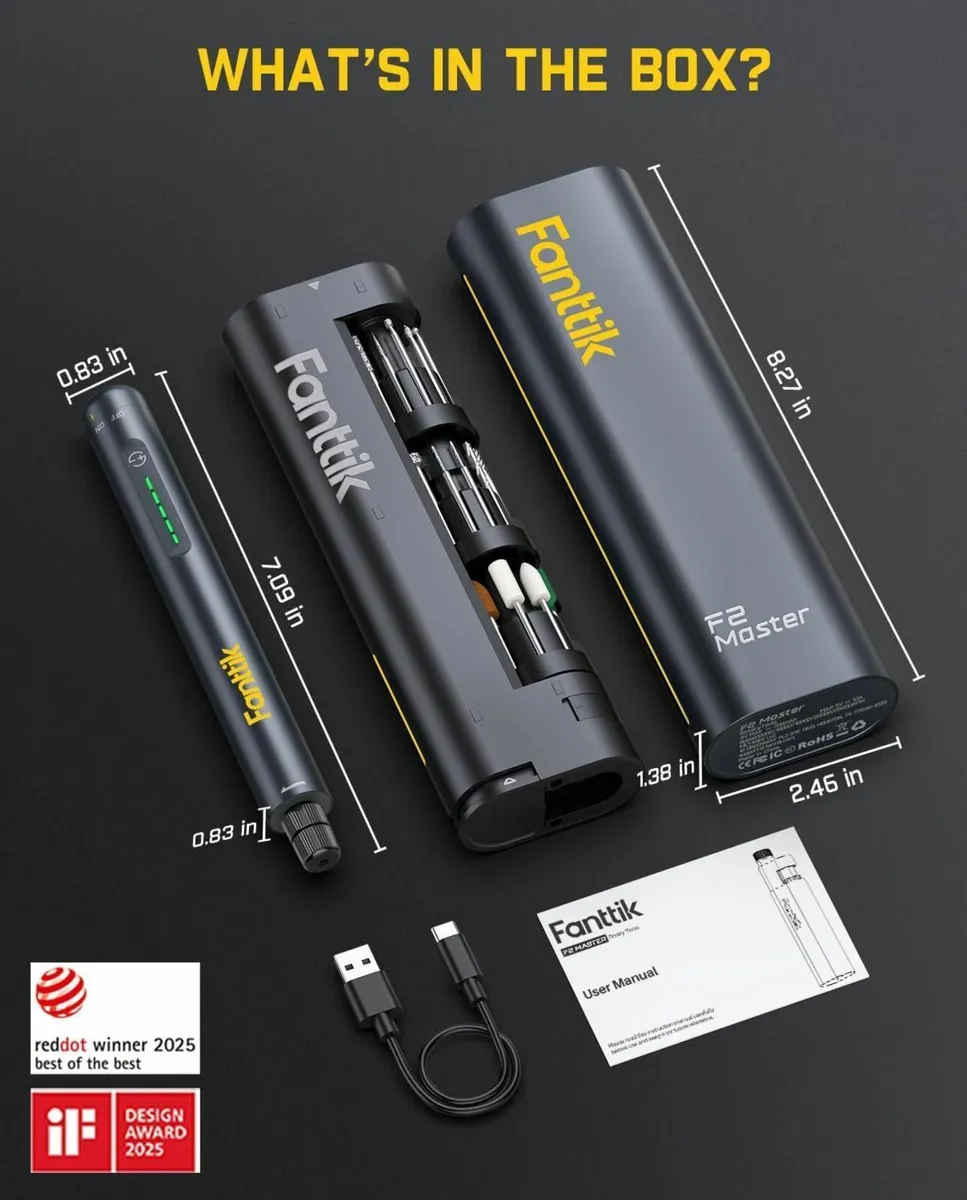 F2 Master Mini Cordless Rotary Tool Kit NeoPulse - Image 2